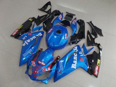 ABS 2006-2011 Blue and Black Aprilia RS125 Motorbike Fairing UK