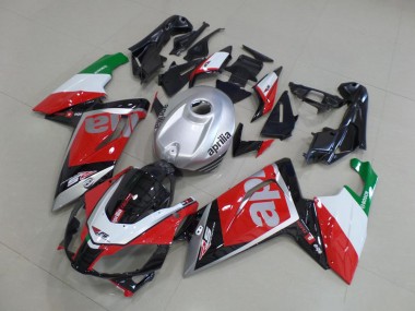 ABS 2006-2011 Red White Black Aprilia RS125 Bike Fairings UK