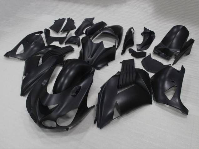 ABS 2006-2011 Matte Black Kawasaki ZX14R ZZR1400 Bike Fairing UK