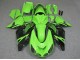 ABS 2006-2011 Green Black Kawasaki ZX14R ZZR1400 Bike Fairings UK