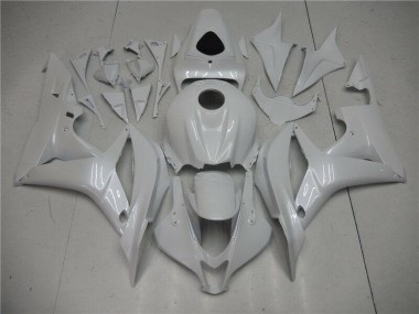 ABS 2007-2008 Pearl White Honda CBR600RR Motorbike Fairing UK