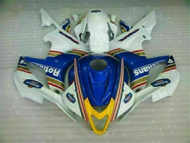 ABS 2007-2008 Blue Honda CBR600RR Motorcycle Fairings Kits UK