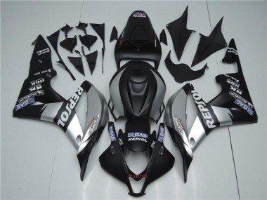 ABS 2007-2008 Silver Repsol Black Honda CBR600RR Bike Fairings UK