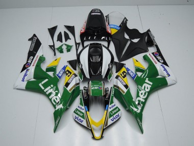 ABS 2007-2008 Green Liner Honda CBR600RR Motorbike Fairing UK