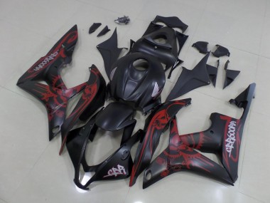 ABS 2007-2008 Black Red Honda CBR600RR Motorcycle Bodywork UK