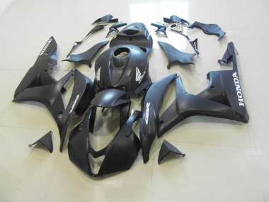 ABS 2007-2008 Matte Black Race Version Honda CBR600RR Motorbike Fairing Kits UK