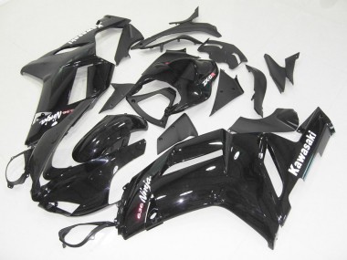 ABS 2007-2008 Glossy Black Kawasaki ZX6R Motorcycle Bodywork & Bodywork UK