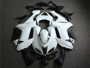 ABS 2007-2008 Unpainted Kawasaki ZX6R Motorbike Fairing Kits UK