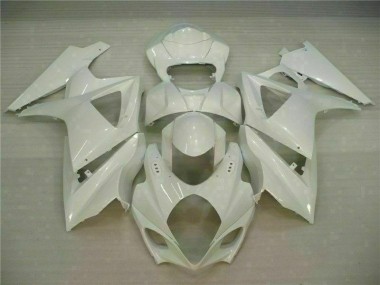 ABS 2007-2008 White Suzuki GSXR 1000 K7 Motorcycle Fairing UK