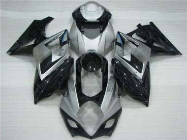 ABS 2007-2008 Grey Black Suzuki GSXR 1000 K7 Motorcycle Fairing Kit UK