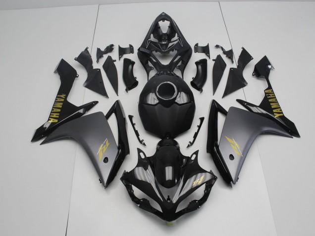 ABS 2007-2008 Grey Black Yamaha YZF R1 Bike Fairing UK