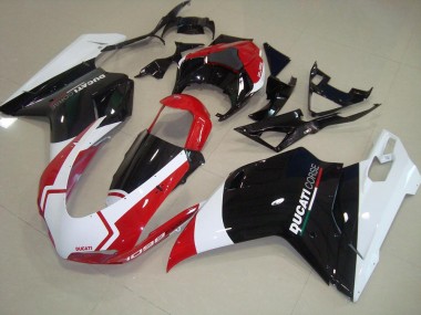 ABS 2007-2014 Corse Ducati 848 1098 1198 Motorbike Fairing UK