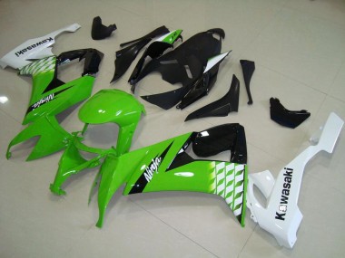 ABS 2008-2010 Limed Green Kawasaki ZX10R Bike Fairing Kit UK