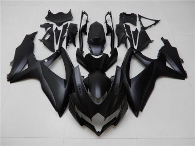 ABS 2008-2010 Matte Black Suzuki GSXR 600/750 Moto Fairings UK