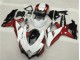 ABS 2008-2010 White Red Black Suzuki GSXR 600/750 Motor Fairings UK