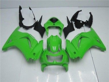 ABS 2008-2012 Green Kawasaki EX250 Motorcycle Fairing Kit UK