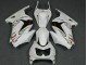 ABS 2008-2012 White Red Kawasaki EX250 Motorcylce Fairings UK