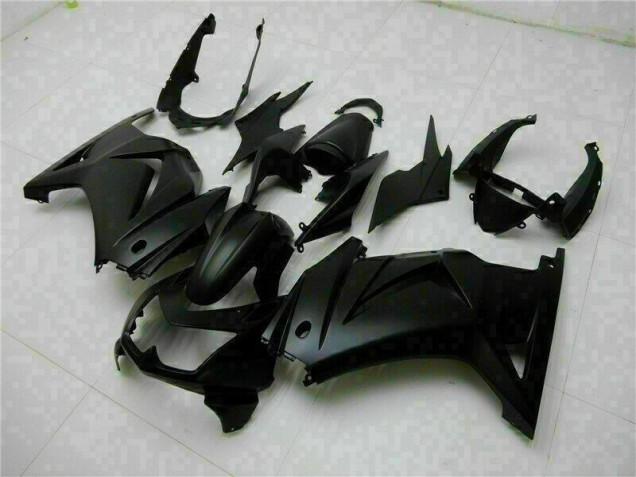 ABS 2008-2012 Matte Black Kawasaki EX250 Motorcycle Fairing Kits UK