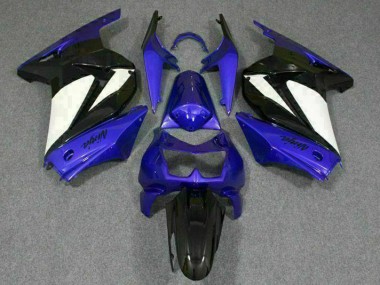 ABS 2008-2012 Blue White Black Ninja Kawasaki EX250 Motorbike Fairing UK