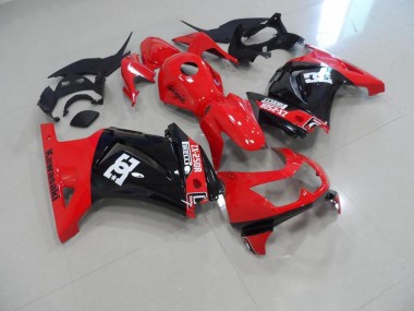 ABS 2008-2012 Red Black Kawasaki ZX250R Replacement Fairings UK