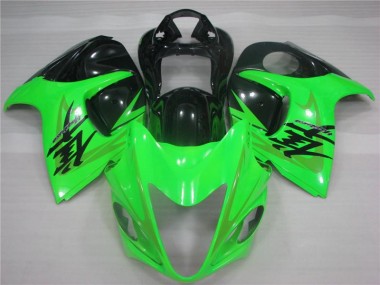 ABS 2008-2019 Green Black Suzuki GSXR 1300 Hayabusa Motorbike Fairing UK