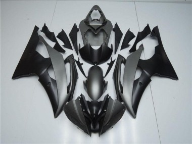 ABS 2008-2016 Grey Black Yamaha YZF R6 Motor Bike Fairings UK