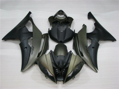 ABS 2008-2016 Black Yamaha YZF R6 Motorbike Fairing UK