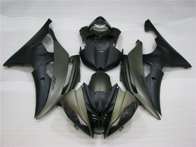 ABS 2008-2016 Black Yamaha YZF R6 Motorbike Fairing UK