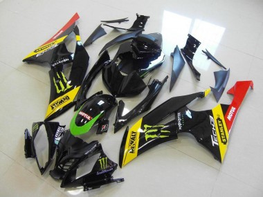 ABS 2008-2016 Yellow Monster Yamaha YZF R6 Replacement Fairings UK