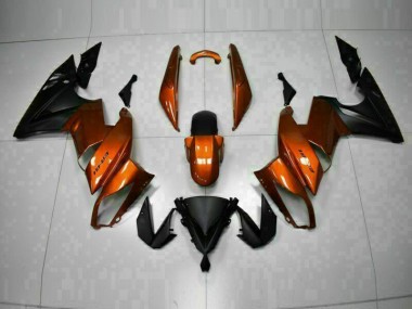 ABS 2009-2011 Orange Kawasaki EX650 Motorbike Fairing UK