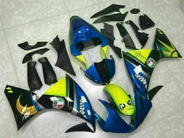 ABS 2009-2011 Blue Yamaha YZF R1 Replacement Motorcycle Fairings UK