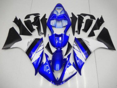 ABS 2009-2011 Blue White Black Yamaha YZF R1 Bike Fairing UK