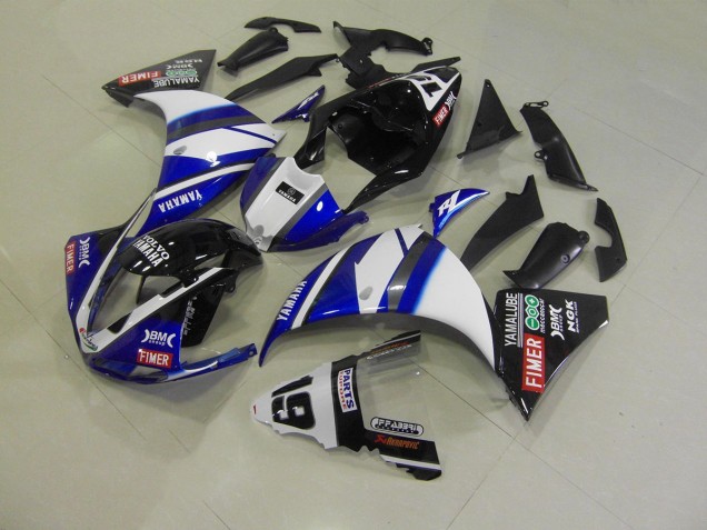 ABS 2009-2011 Blue Black Yamaha YZF R1 Bike Fairing UK