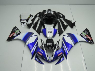 ABS 2009-2011 Blue Black Sterilgarda Yamaha YZF R1 Motor Bike Fairings UK