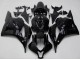 ABS 2009-2012 Glossy Black Honda CBR600RR Bike Fairing Kit UK