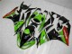 ABS 2009-2012 Green Black Red Kawasaki ZX6R Bike Fairing UK