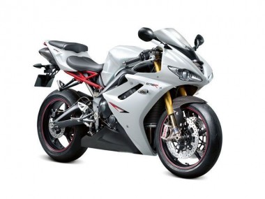 ABS 2009-2012 Pearl White Black Triumph Daytona 675 Triple Motorbike Fairing UK