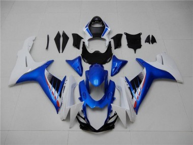 ABS 2011-2021 Blue White Suzuki GSXR 600/750 Motorbike Fairing Kits UK