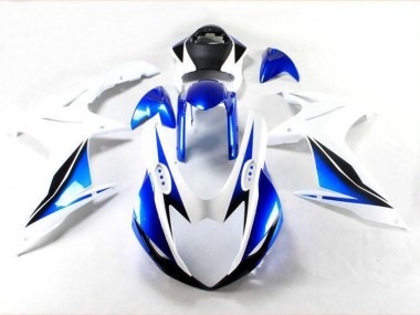 ABS 2011-2021 Blue White Suzuki GSXR 600/750 Motorbike Fairings UK