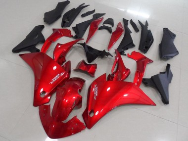 ABS 2011-2013 Red Matte Black Honda CBR250RR Motorcyle Fairings UK