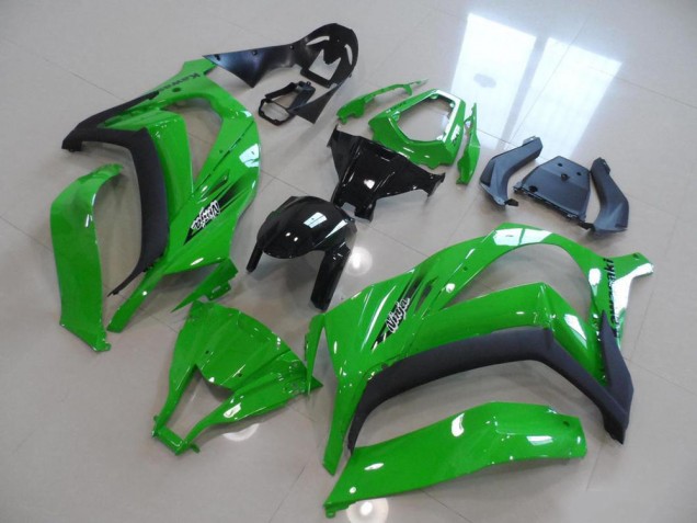 ABS 2011-2015 Green OEM Style Kawasaki ZX10R Replacement Fairings UK