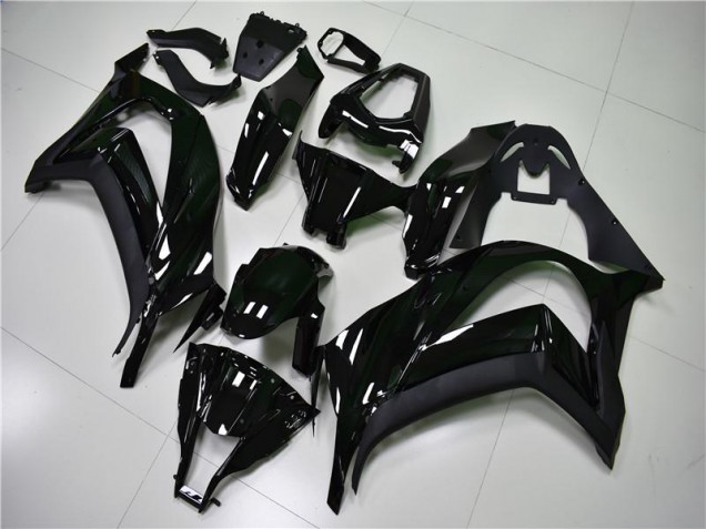 ABS 2011-2015 Matte Black Kawasaki ZX10R Motorcycle Fairings Kits UK