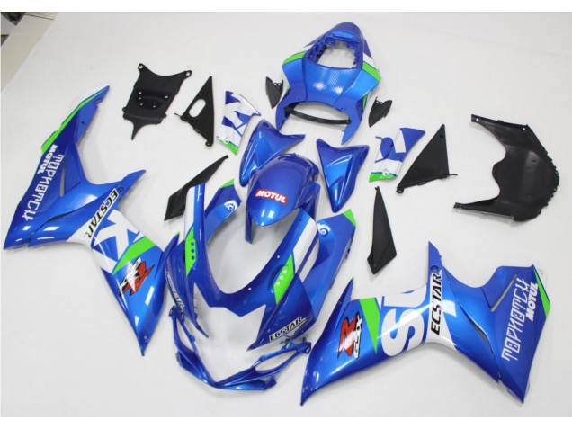 ABS 2011-2021 Blue White Green Suzuki GSXR 600/750 Motorcycle Bodywork UK