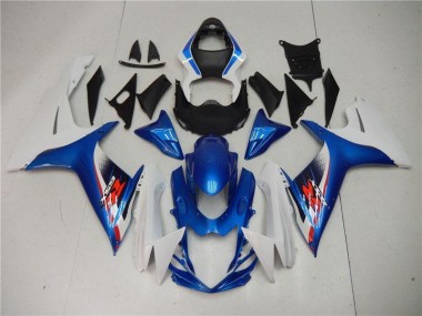 ABS 2011-2021 Blue White Suzuki GSXR 600/750 Motorcycle Replacement Fairings UK