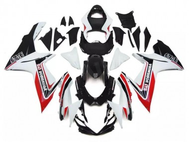 ABS 2011-2021 White Red Black Suzuki GSXR 600/750 Motorcycle Fairing Kit UK