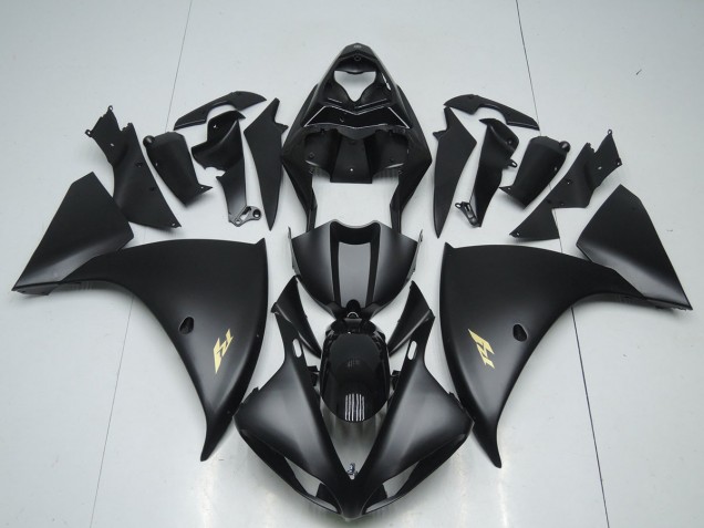 ABS 2012-2014 Matte Black Sticker Yamaha YZF R1 Motorcycle Bodywork UK