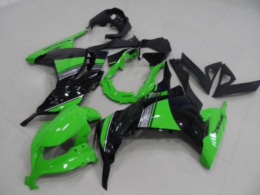 ABS 2013-2016 Green OEM Style Kawasaki ZX300R Motorbike Fairing UK