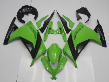 ABS 2013-2016 OEM Style Green Kawasaki ZX300R Motorcycle Fairing Kit UK