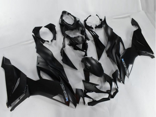 ABS 2019-2023 Matte Black Kawasaki ZX6R Motorcycle Fairing Kits UK