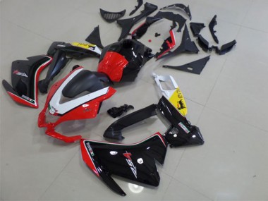 ABS 2011-2018 Black Red White Aprilia RS4 50 125 Motor Bike Fairings UK